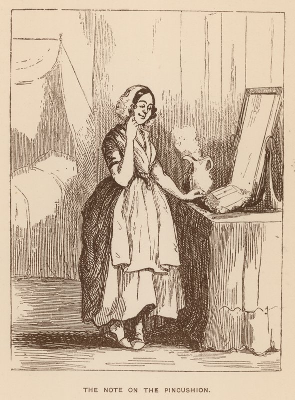 Ilustração para Vanity Fair por Thackeray de English School
