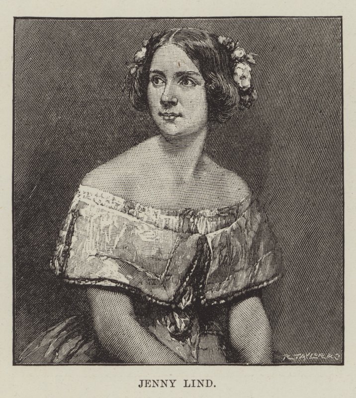 Jenny Lind (gravura) de English School