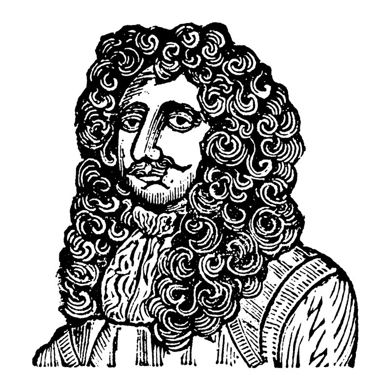 Rei Carlos II (xilogravura) de English School