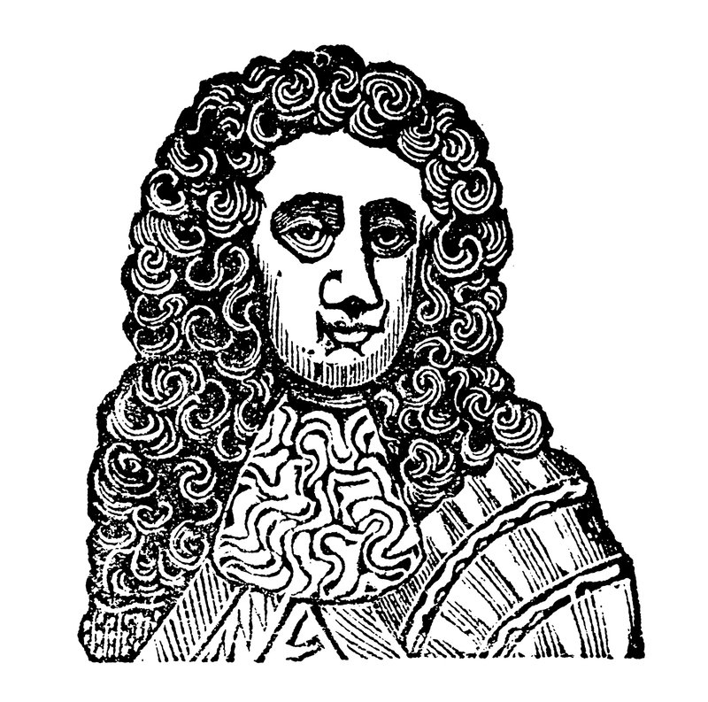 Rei James II (xilogravura) de English School