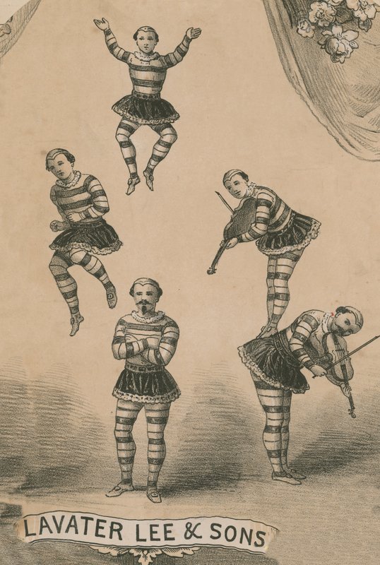 Lavater Lee and Sons, acrobatas de English School