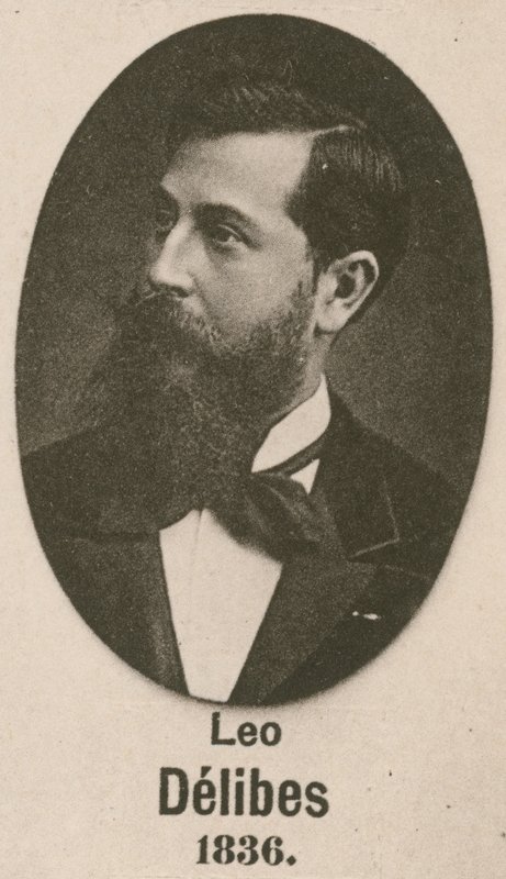 Leo Delibes (gravura) de English School