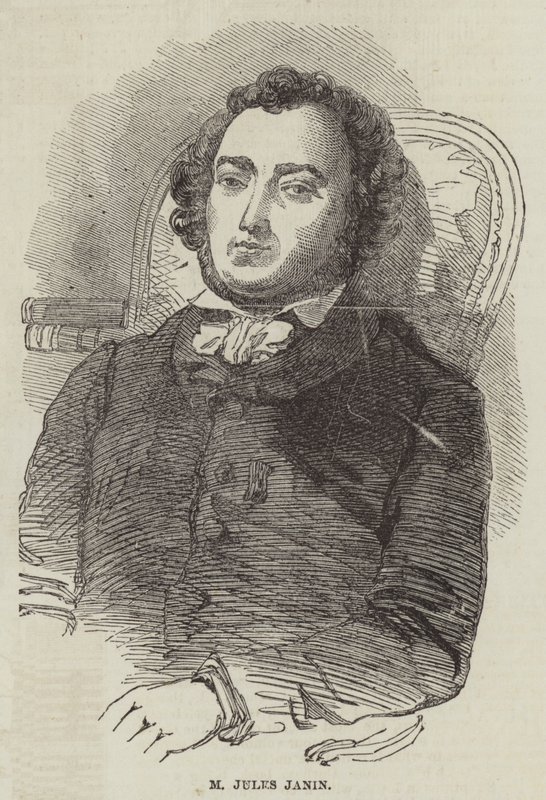 M Jules Janin (gravura) de English School