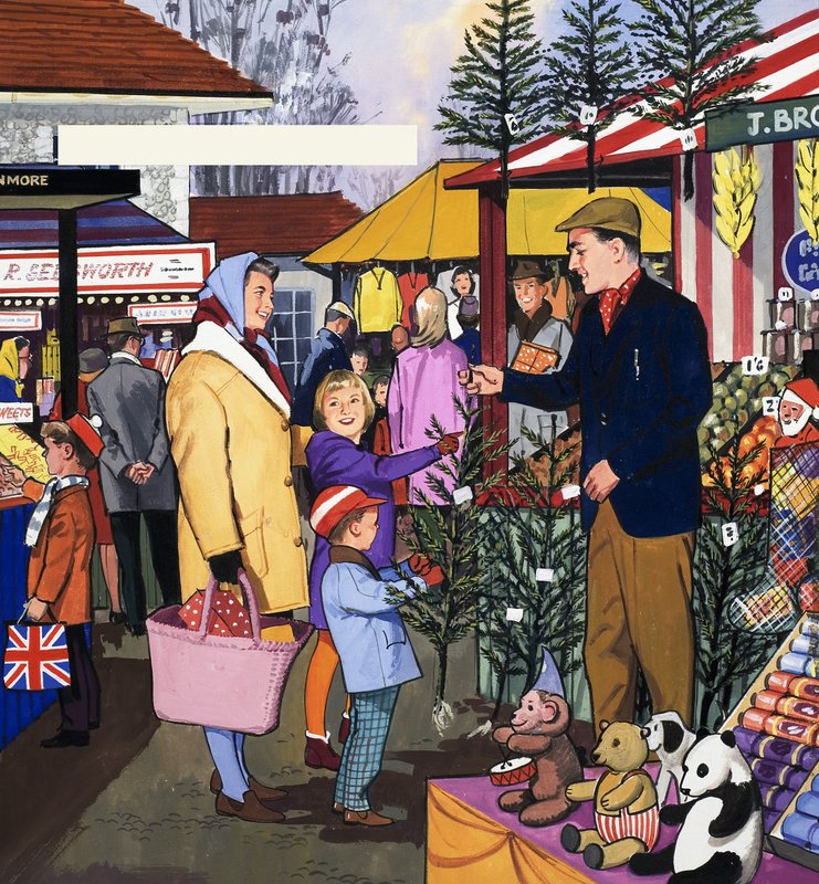 Trader de mercado de English School