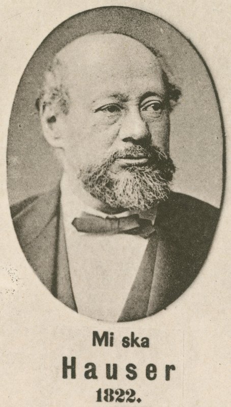 Miska Hauser (gravura) de English School
