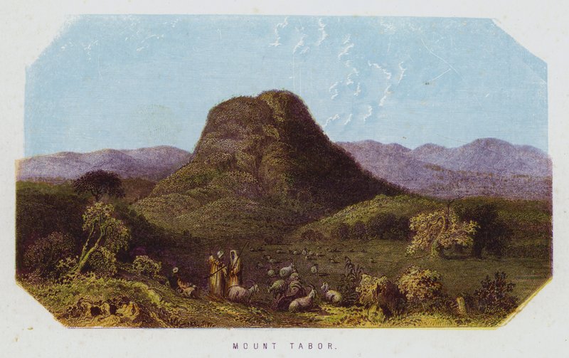 Monte Tabor (cor litho) de English School