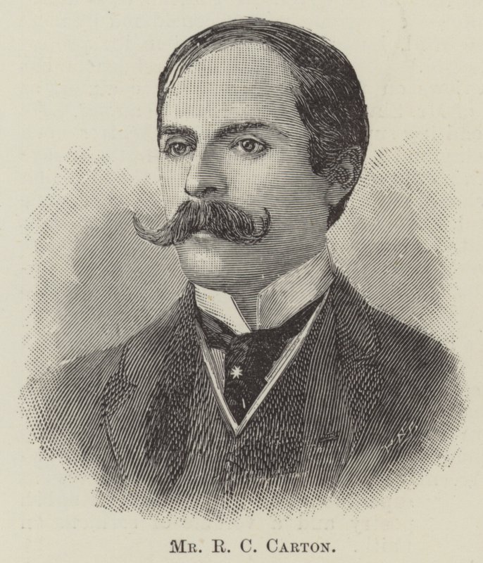 Sr. R C Carton (gravura) de English School