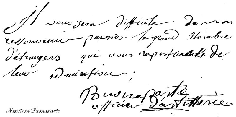Napoleão Buonaparte de English School