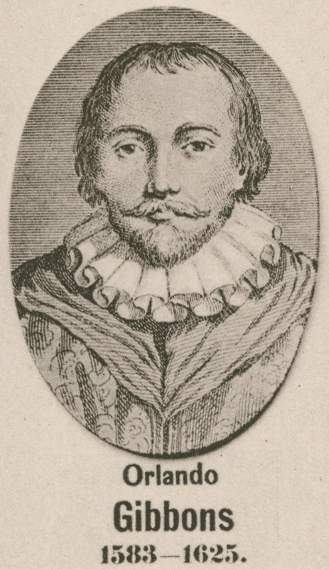Orlando Gibbons (gravura) de English School