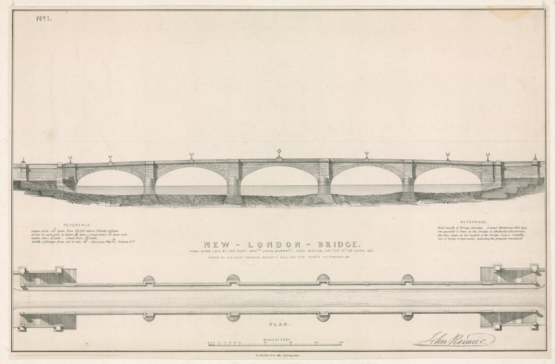Plano para New London Bridge de English School