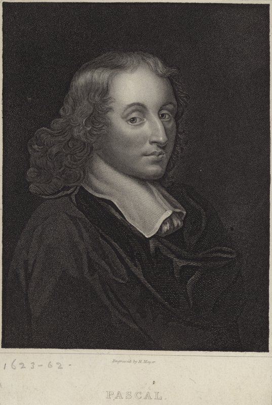 Retrato de Blaise Pascal de English School