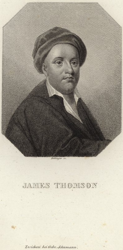 Retrato de James Thomson de English School