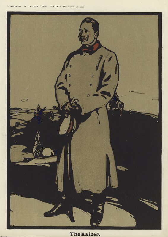 Retrato de Kaiser Wilhelm II de English School
