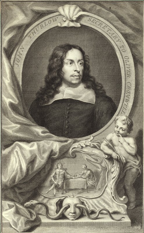 Retrato de John Thurloe de English School