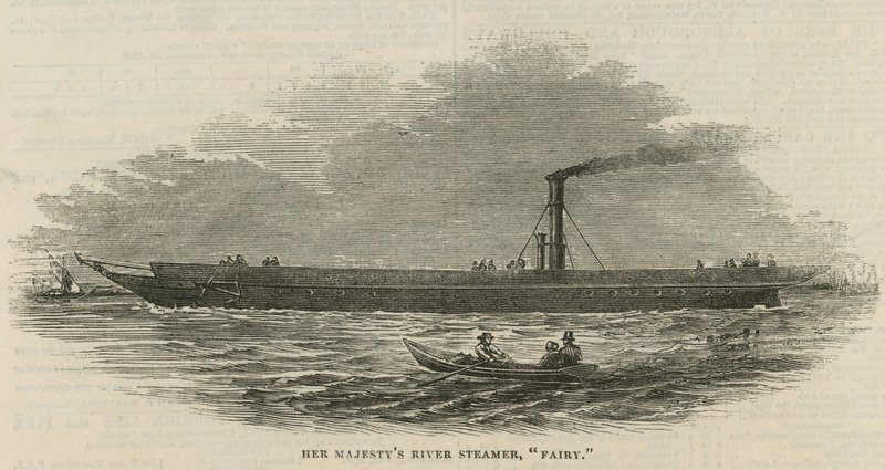 Fada do navio do rio de English School