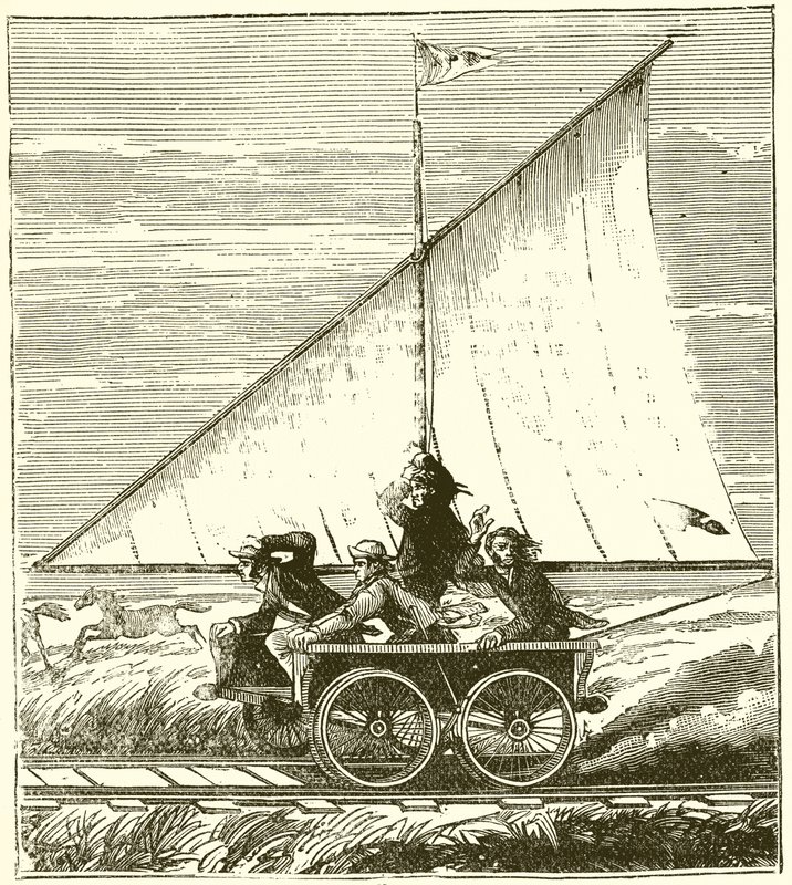 Carro à vela de English School