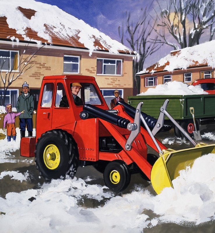 Arado de neve de English School