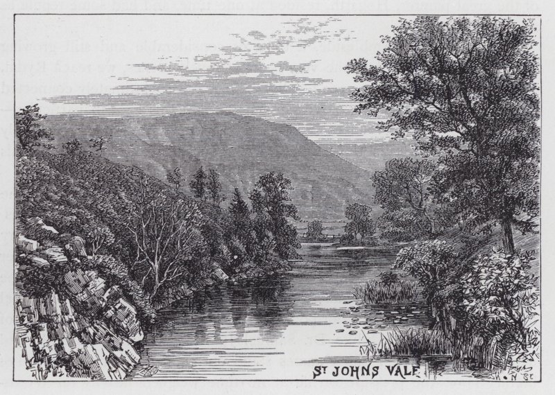 St Johns Vale (gravura) de English School