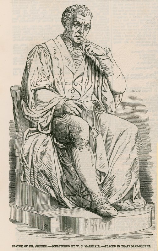 Estátua do dr jenner de English School