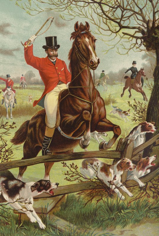 Tally-ho! (chromolitho) de English School