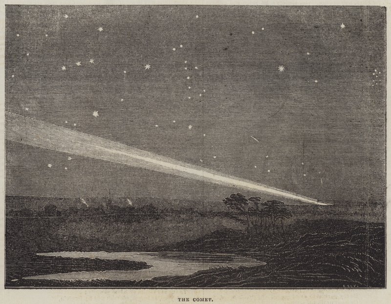 O Cometa (gravura) de English School