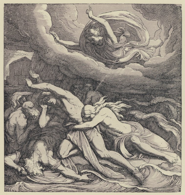 O Dilúvio (gravura) de English School