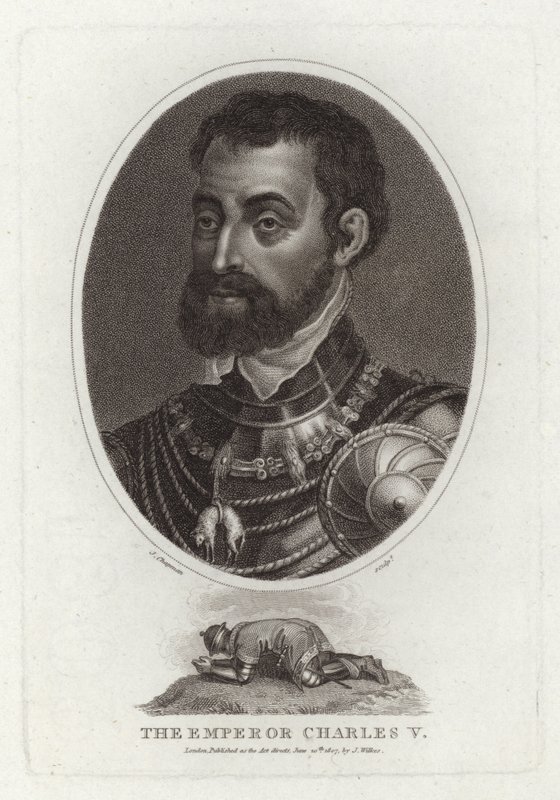 O imperador Carlos V de English School