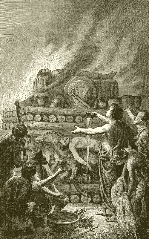 A Pilha Funeral de Pátroclo de English School