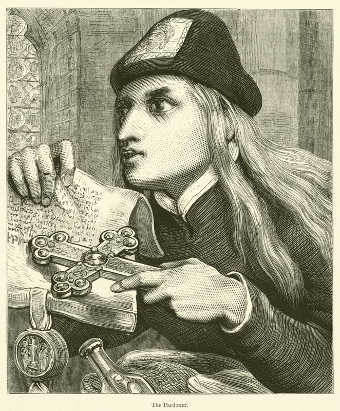 O Perdoador (gravura) de English School