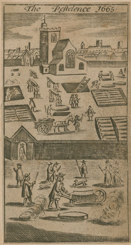O Pestelence 1665 de English School