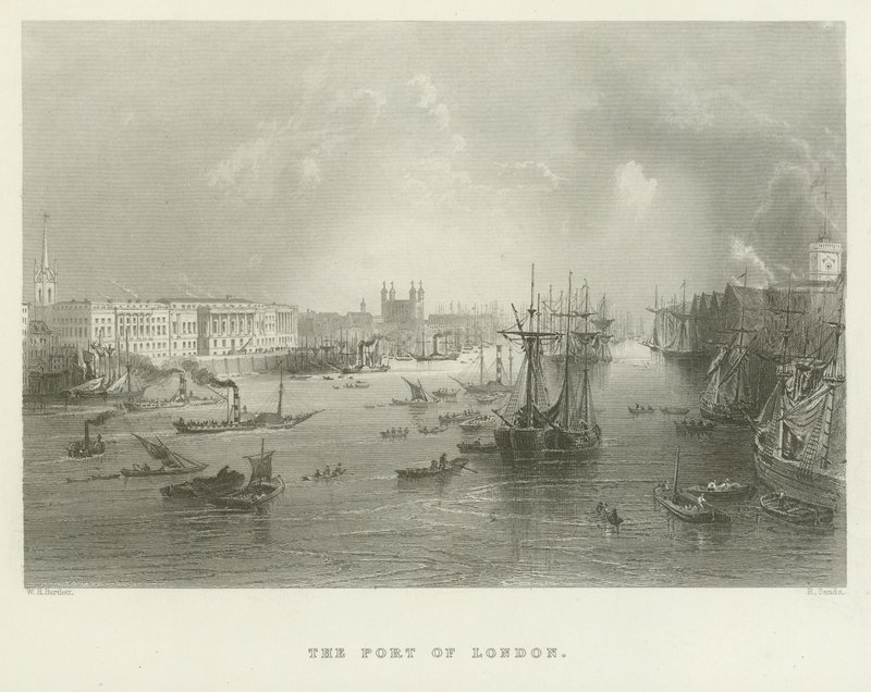 O porto de londres de English School
