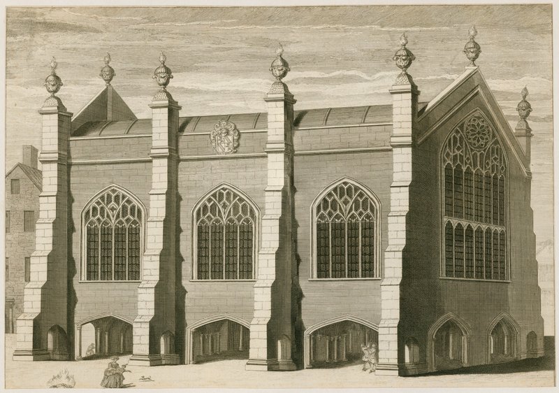 A igreja do templo de English School