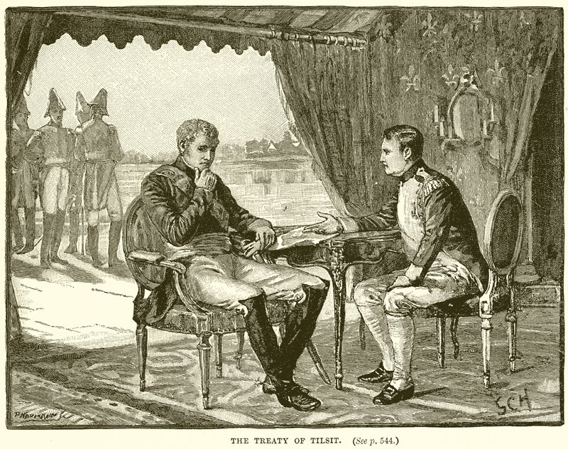O Tratado de Tilsit de English School