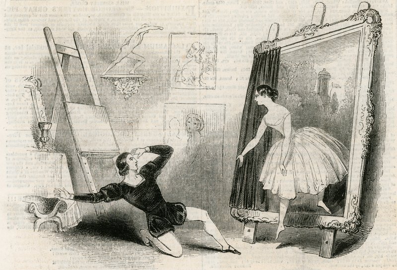 O delírio de um pintor de English School