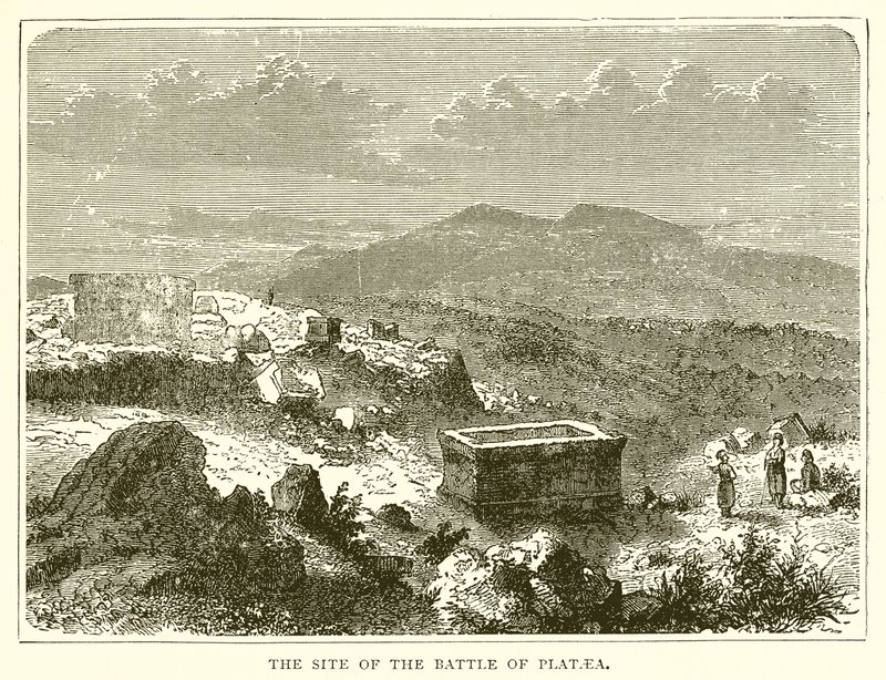O site da Batalha de Plataea de English School