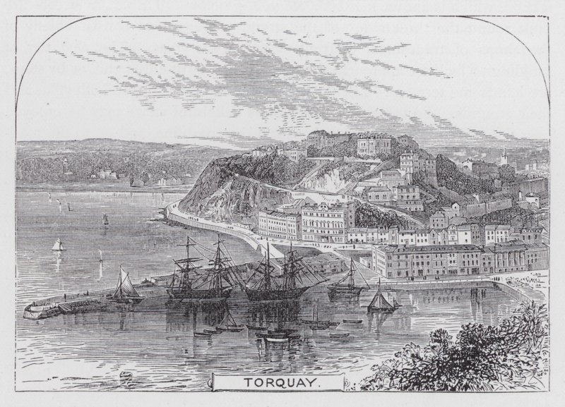 Torquay (gravura) de English School