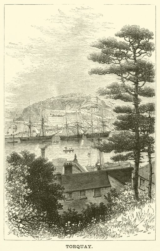 Torquay (gravura) de English School