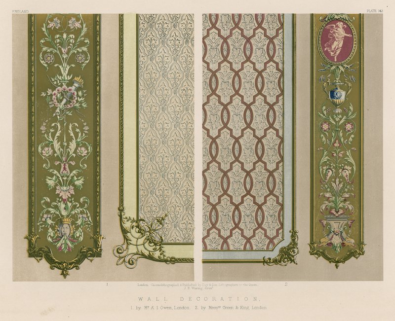 Decoração de parede de English School