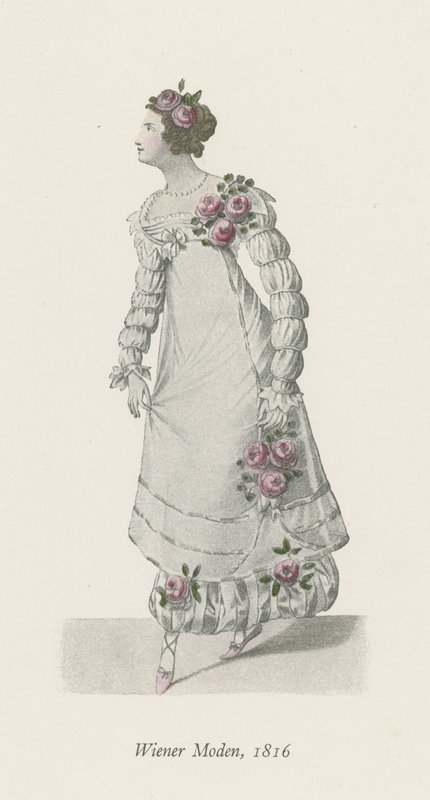 Modas vienenses, 1816 de English School