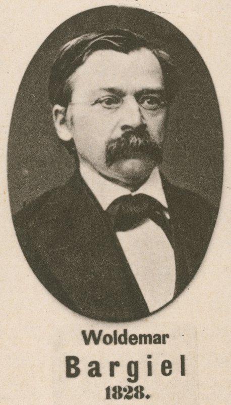 Woldemar Bargiel (gravura) de English School