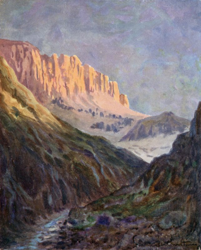 Os penitentes de Ernest William Christmas