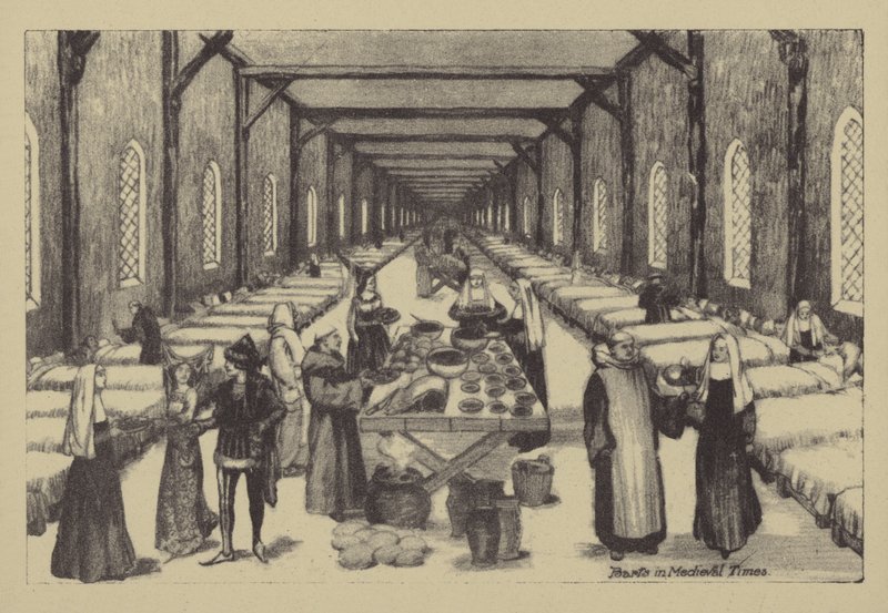 Barts em tempos medievais de Ernest Coffin