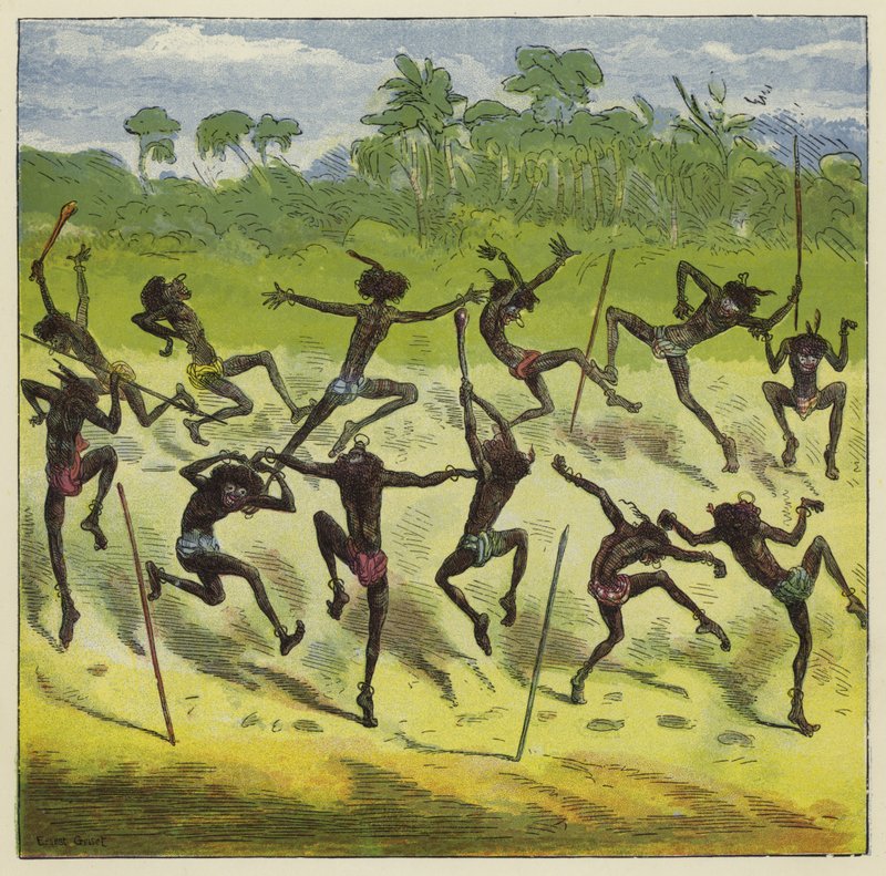 Bola real Ashanti de Ernest Henry Griset