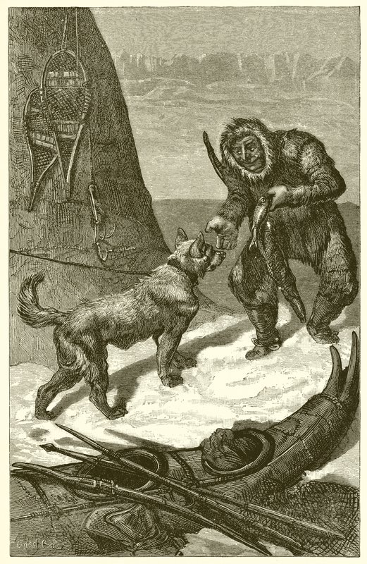 O ladrão e o cachorro de Ernest Henry Griset