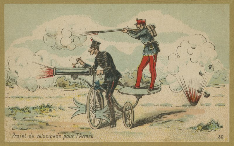 Velocípede militar de European School