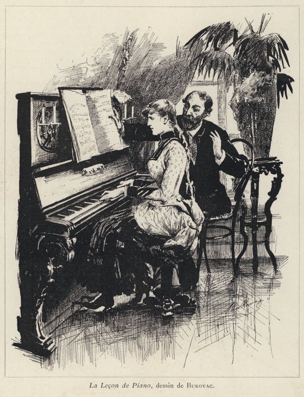 A lição de piano de European School