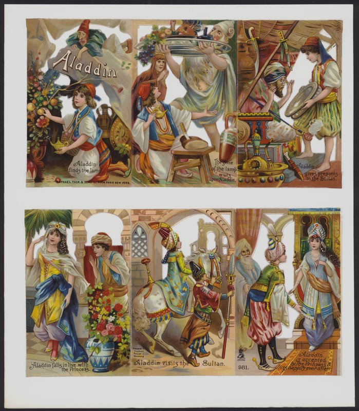 Aladdin (cor litho) de European School