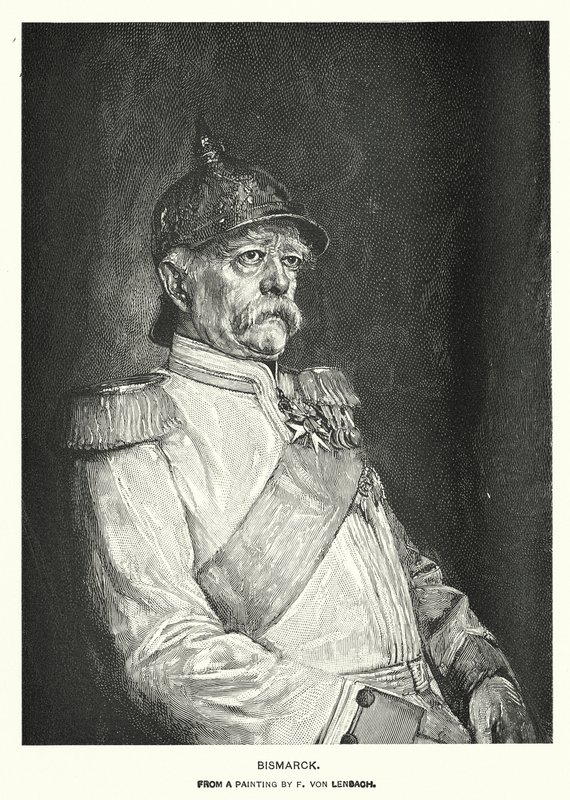 Bismarck (gravura) de European School