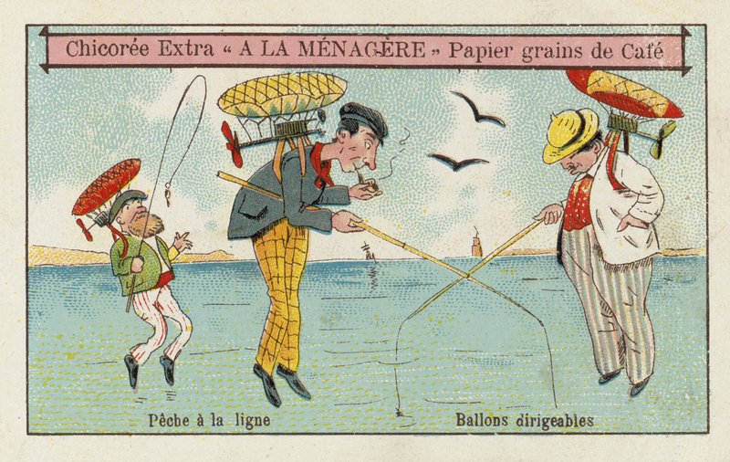 Balões Dirigíveis: pesca de European School