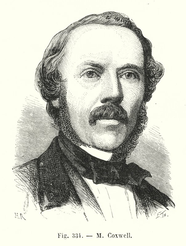 M Coxwell (gravura) de European School